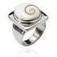 Shiva Eye Ringe in 925 Silber