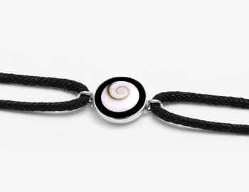 Shiva Auge Armband Cotton 3-1 