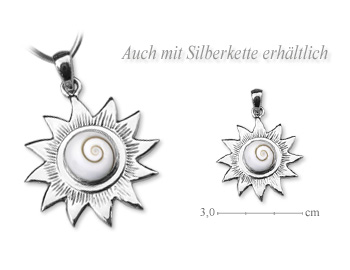 Shiva Auge Anhnger Sonne offen 