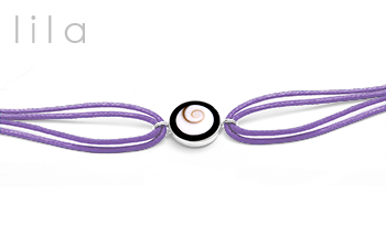 Shiva Auge Armband Harz Cotton 2 