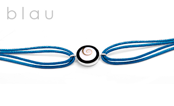 Shiva Auge Armband Harz Cotton 2 