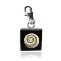 Shiva Auge Charm Harz Viereck 